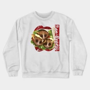Delicious Fast Food For Red Meat Lovers Crewneck Sweatshirt